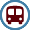 Shuttle service icon