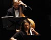 Violonist in University's symphony orchestra