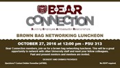 Bear Connection Brown Bag Networking Luncheon