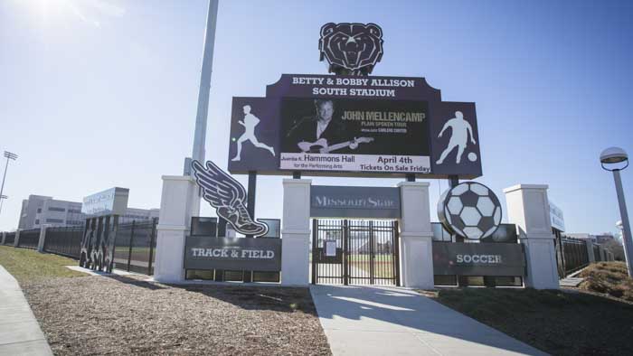 Allison Stadium South Campus Map Missouri State University