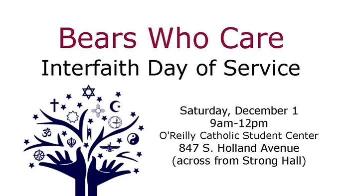 Bears Who Care: Interfaith Day of Service