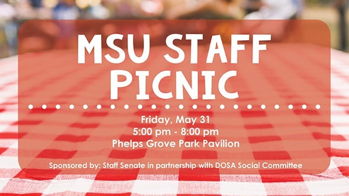 Staff and Family Picnic Sponsored by Staff Senate