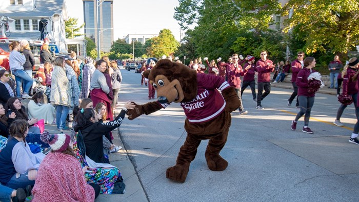 Band of Bears Homecoming Parade