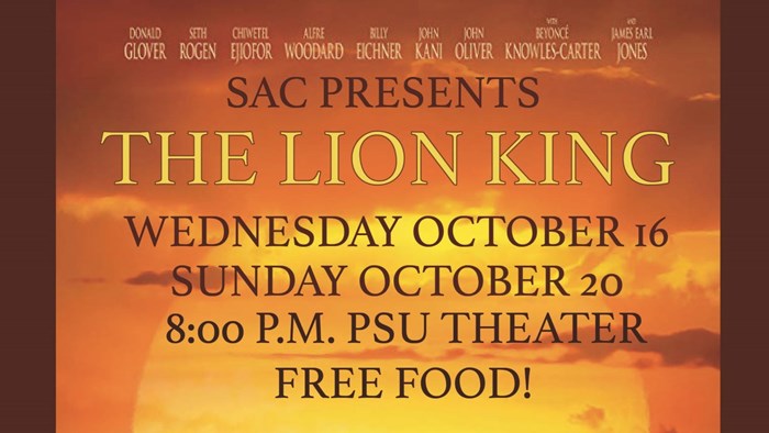 SAC Films: The Lion King