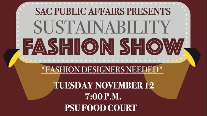 SAC Presents: Sustainable Fashion Show