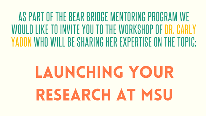  Launching Your Research at MSU