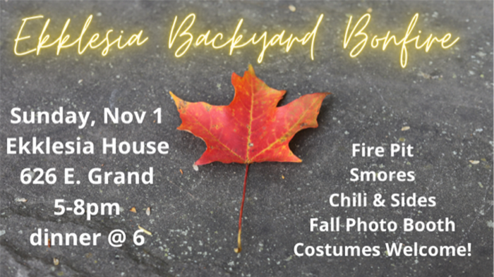 Ekklesia Backyard Bonfire