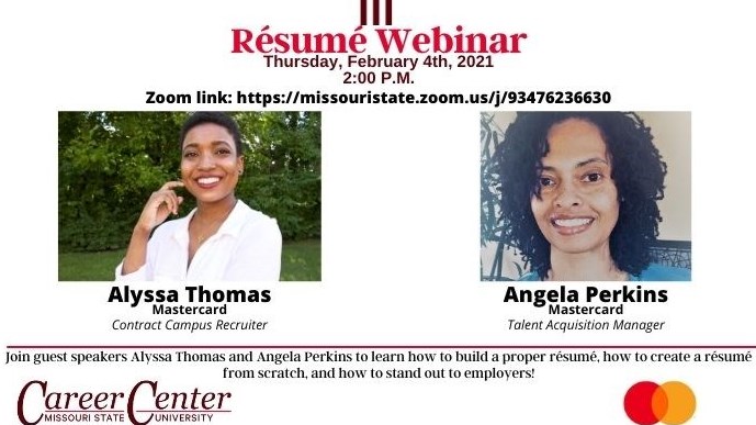 Resume Webinar - A Recruiter's Point of View