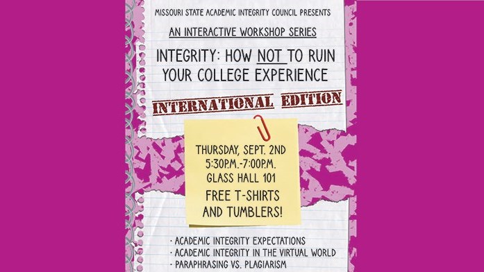 Integrity: How NOT to Ruin Your College Experience - international Edition