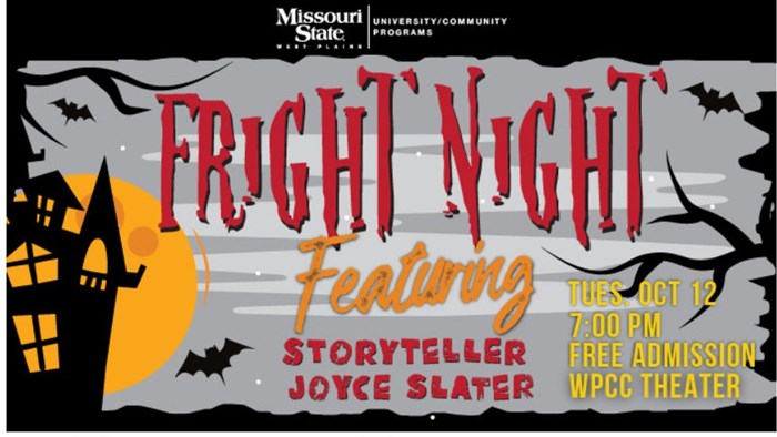 Fright Night: Featuring Scary Storyteller Joyce Slater