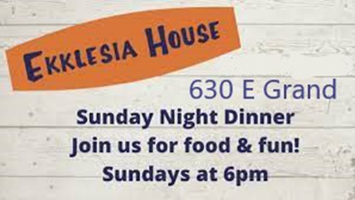 Ekklesia Sunday Night Dinner