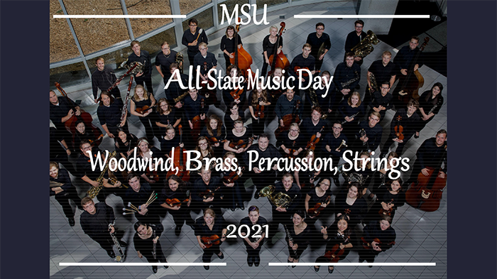 All-State Music Day: Woodwind, Brass, Percussion and Strings