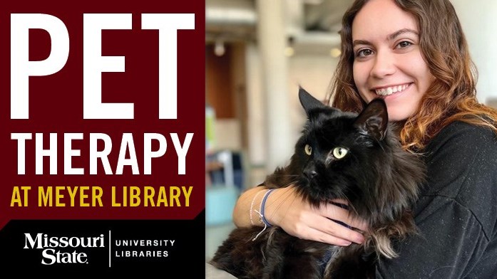 Pet Therapy at Meyer Library 