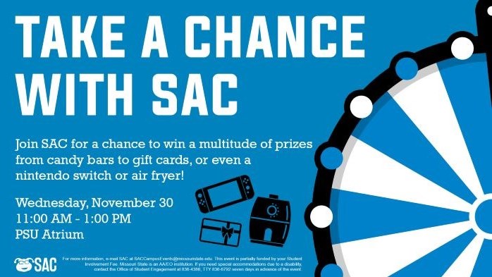 SAC Presents: Take a Chance