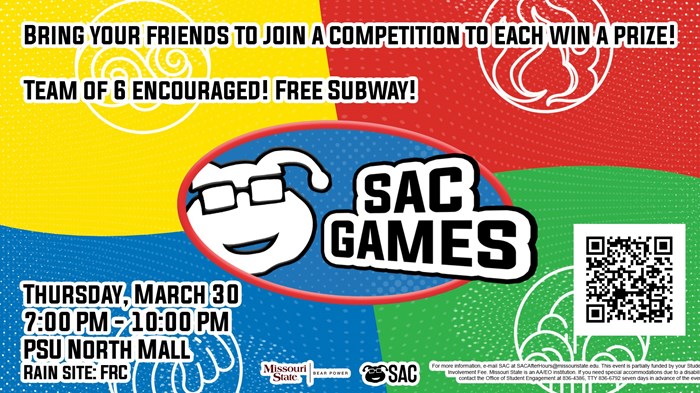 SAC Presents: SAC Games