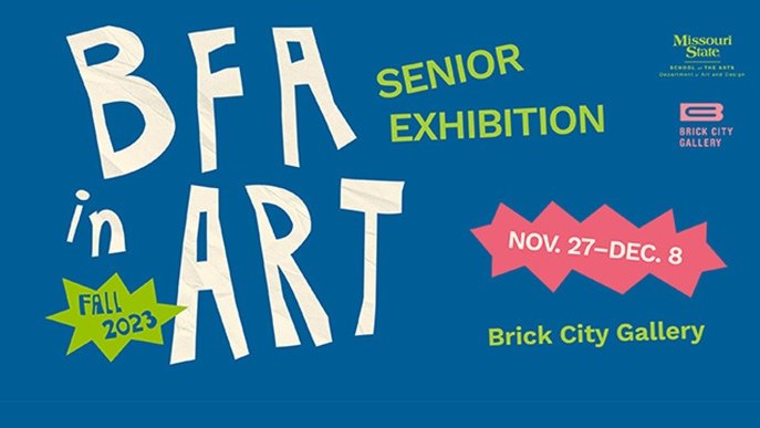 BFA in Art Senior Exhibition at the Brick City Gallery 