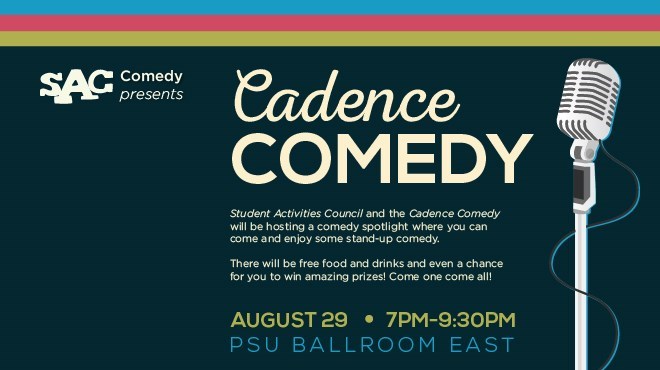 SAC Presents: Comedy Spotlight, Cadence Comedy