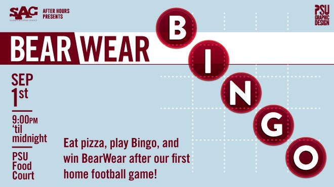 SAC Presents: Bear Wear Bingo
