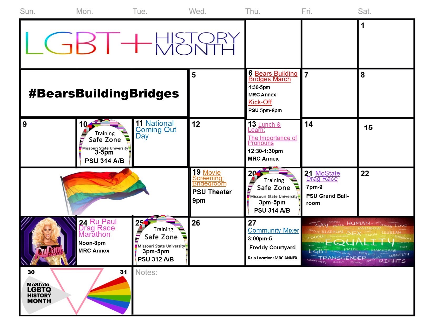 LGBTQ+ History Month Closing Event: Community Mixer
