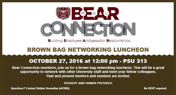 Bear Connection Brown Bag Networking Luncheon