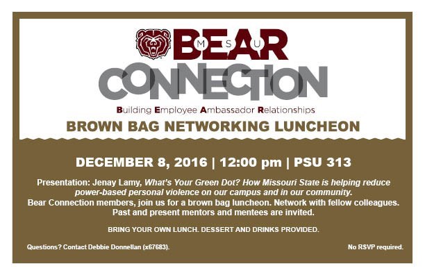 Bear Connection Brown Bag Luncheon