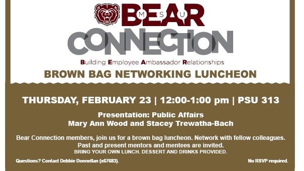 Bear Connection Brown Bag Luncheon