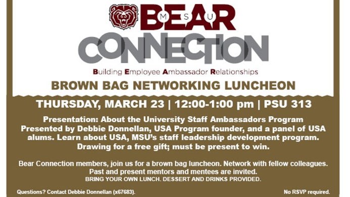 Bear Connection Brown Bag Luncheon