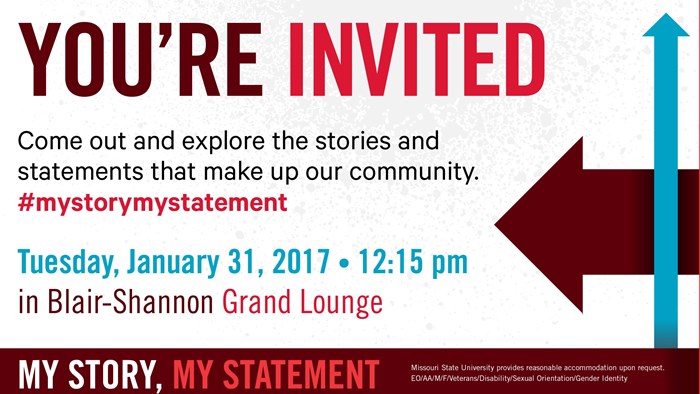 My Story, My Statement Gallery Opening
