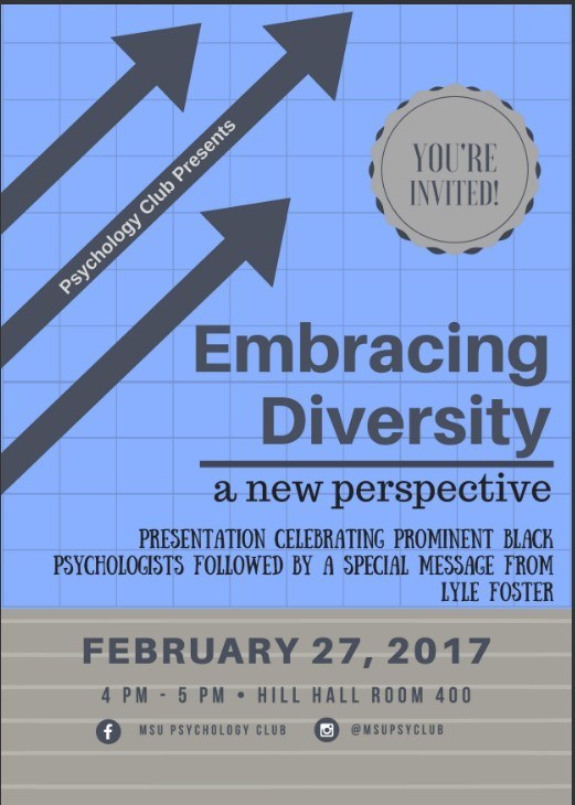 Psychology Club presents "Embracing Diversity: A New Perspective"