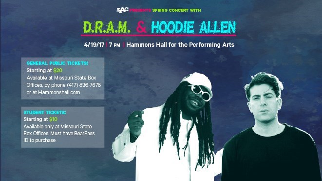 SAC Presents: DRAM and Hoodie Allen