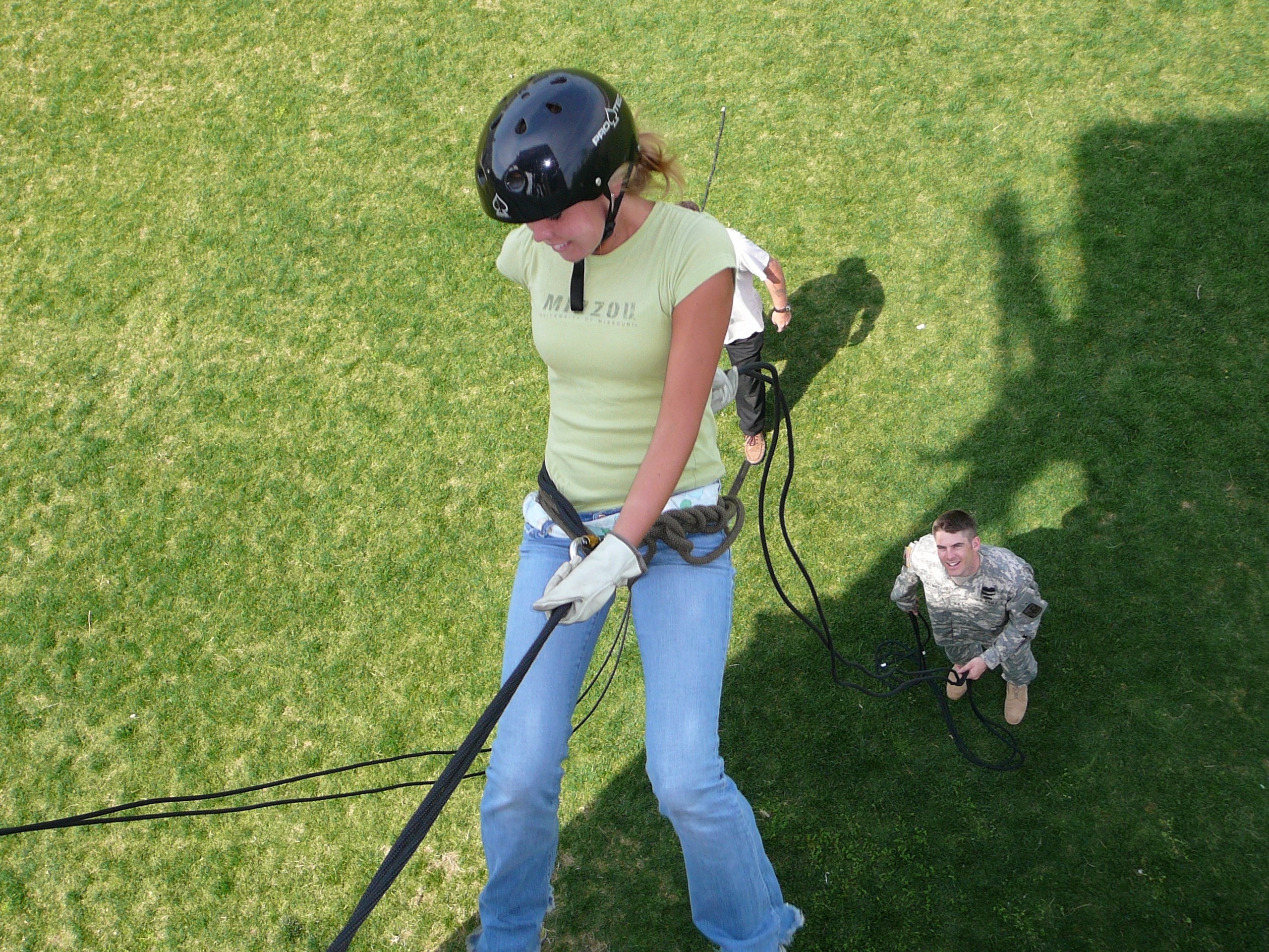 Rappelling with the Bear Battalion