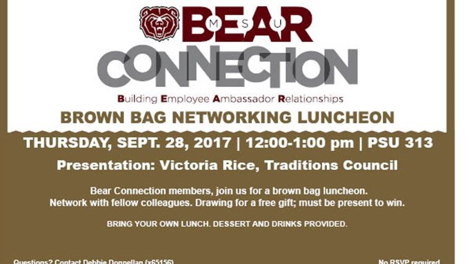 Bear Connection Brown Bag Luncheon