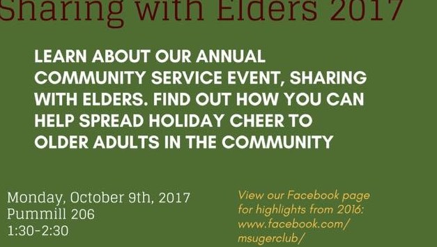 Gerontology Club: Sharing with Elders 