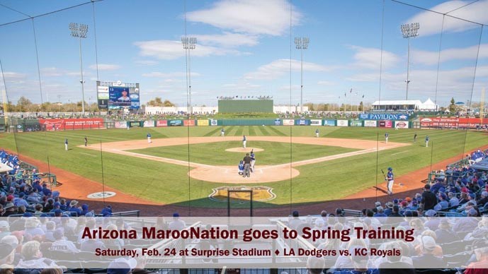 Arizona MarooNation at Surprise Stadium: February 2018