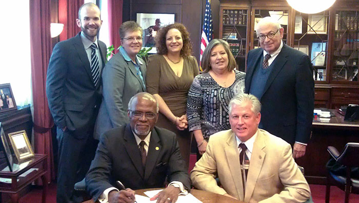 Non-discrimination ordinance signing for St. Louis County
