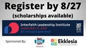 Interfaith Leadership Institute 2020 - Registration now open