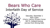 Bears Who Care: Interfaith Day of Service