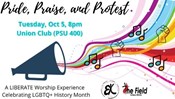 LGBTQ+ Heritage Month 2021 - Pride, Praise & Protest Worship Service