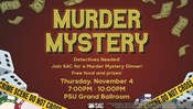 SAC Presents: Murder Mystery