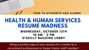 Health & Human Services Resume Madness