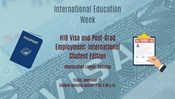 H1B Visa and Post-Grad Employment: International Student Edition