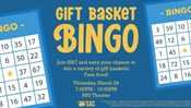 SAC Presents: Giftbasket Bingo
