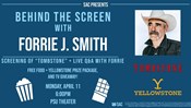 SAC Presents: Behind the Screen with Forrie J. Smith