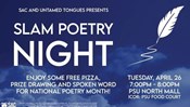 SAC Presents: Slam Poetry Night