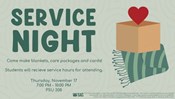 SAC Presents: Service Night