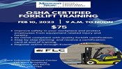 OSHA Certified Forklift Training