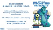 SAC Presents Show Me Mo State Movie: Monsters University 