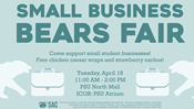 SAC Presents: Small Business Bears Fair