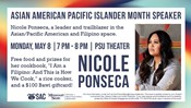 SAC Presents: Asian American Pacific Islander Heritage Month Speaker