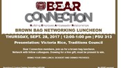 Bear Connection Brown Bag Luncheon